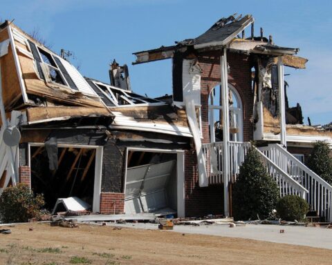 Damaged House