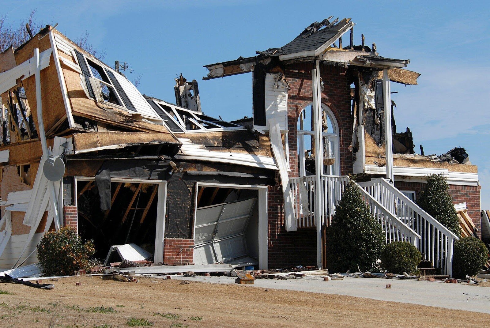 Damaged House