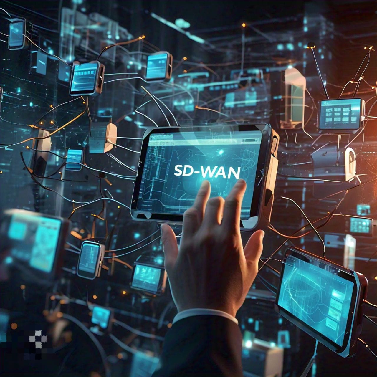 what is SD WAN  integration of artificial intelligence