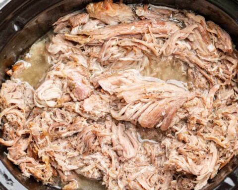 Air fryer pulled pork