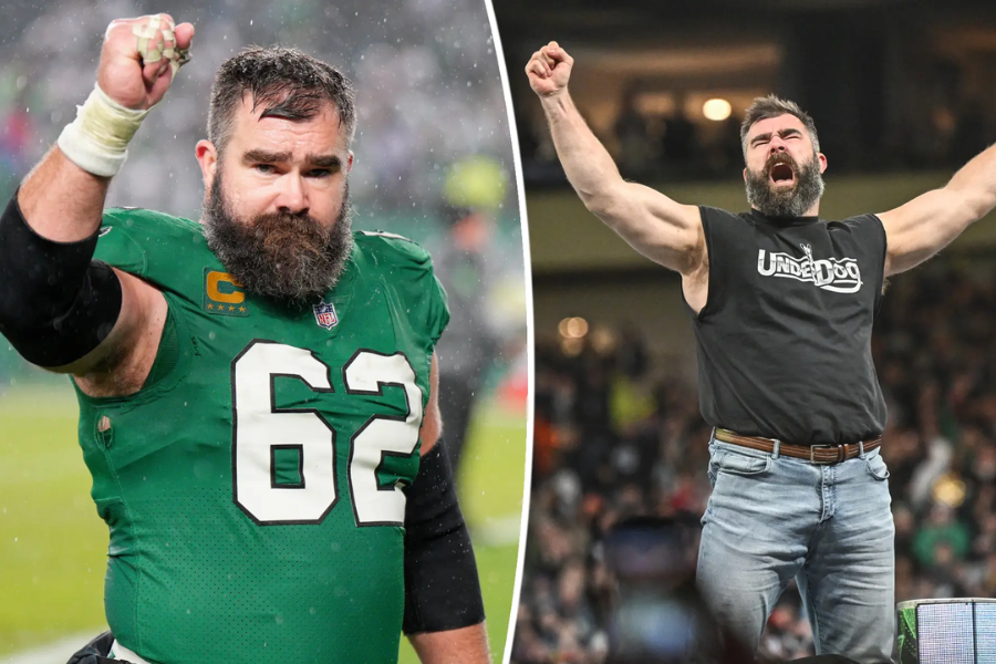 jason kelce height and weight